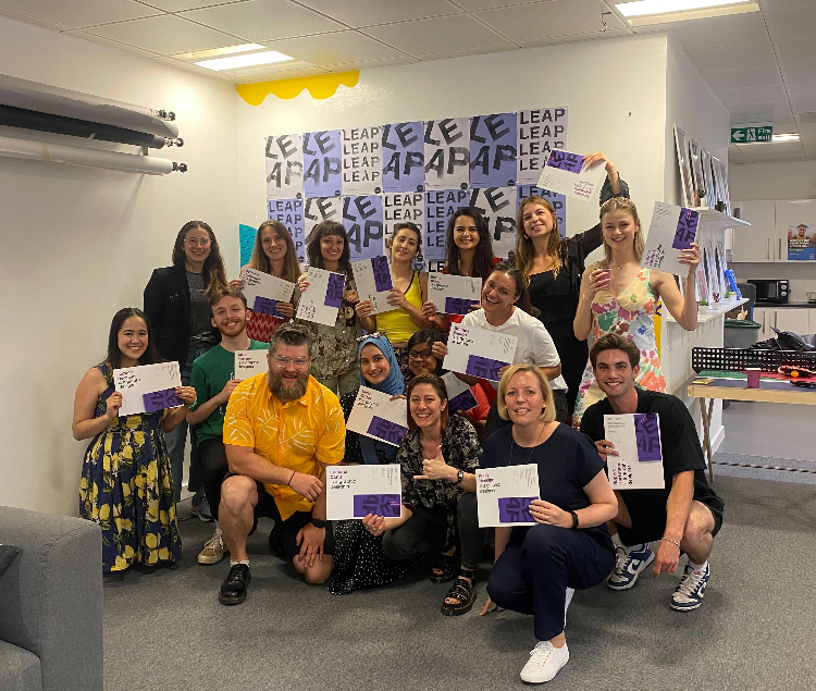 Here a moment I will never forget. I was fortunate enough to celebrate this milestone with my fellow graphic designer pals, and supportive teachers.